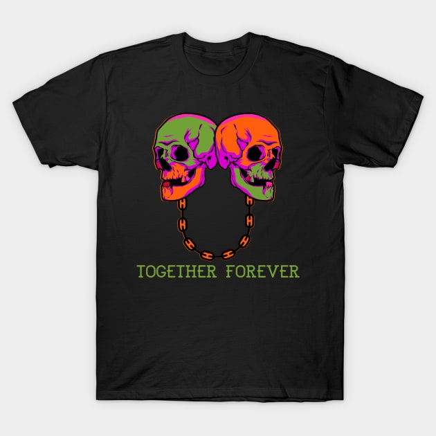 Together Forever T-Shirt by TJWDraws